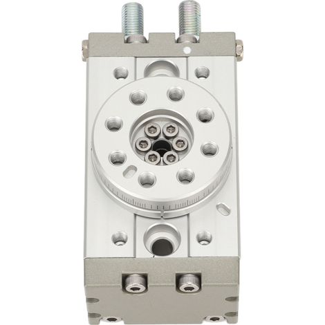 Vérin pneumatique rotatif réglable de 0 à 190° en alliage d'aluminium haute résistance, étanche, 10 A (1/5)