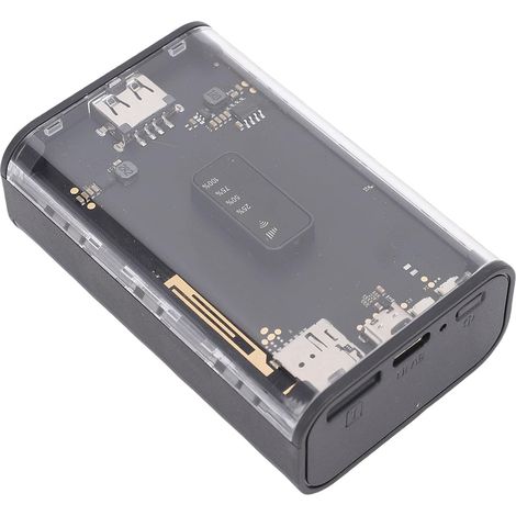 4G LTE 2.4G 5.8G Band Band WiFi Hotspot, Routeur WiFi Portable de 300 Mbps avec Fente de Carte SIM et Batterie 4400mAh Appareils Surpot 10 pour la Charge de Téléphone Travel et (1/5)