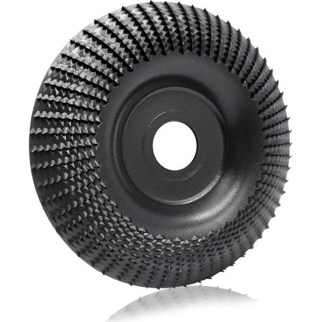 Disque Meuleur Bois - 125 mm - Trou Central 22,2 mm - 13000 Tr/Min - Pour Meuleuses Angulaires 115 mm ou 125 mm - 1 Pièce (1/5)