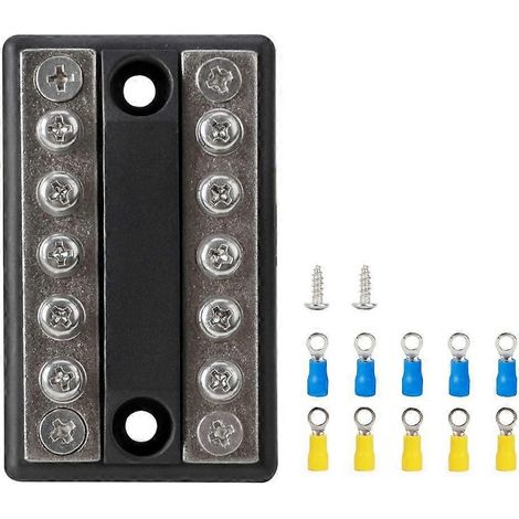 48V 100A positive und negative Sammelschiene, Batteriestromverteilungsklemmen, Stromverteilerblock.