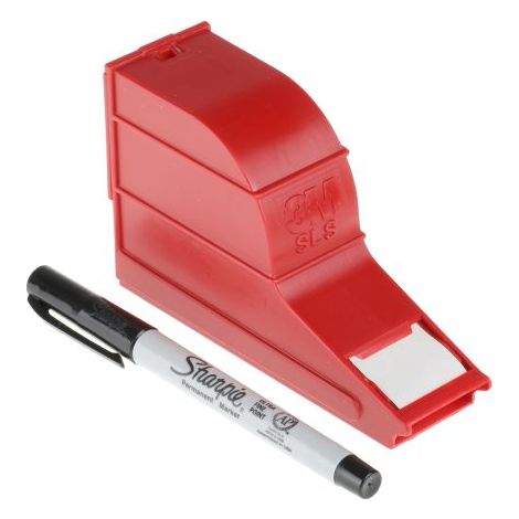 Kit de marqueurs de câbles 3M SLW Adhésif, Ø câble 3.8 12.4mm ( Prix pour 1 Kit )