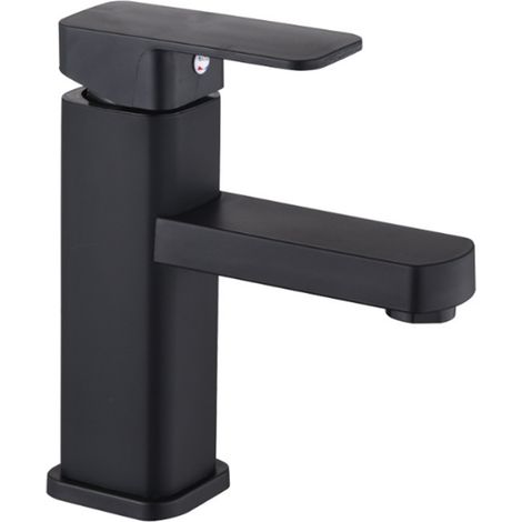 Robinet de salle de bain standard EU robinet de lavabo peintre Noir (1/5)