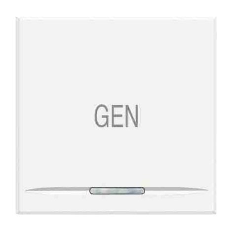 BTIHD4915M2AC Axolute 1 Funktionstastenabdeckung mit beleuchteter Linse GEN-Symbol