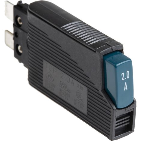 Disjoncteur thermique Phoenix Contact TCP 2A, 2A, 1 pôle, 65 V dc, 250V c.a. ( Prix pour 1 )