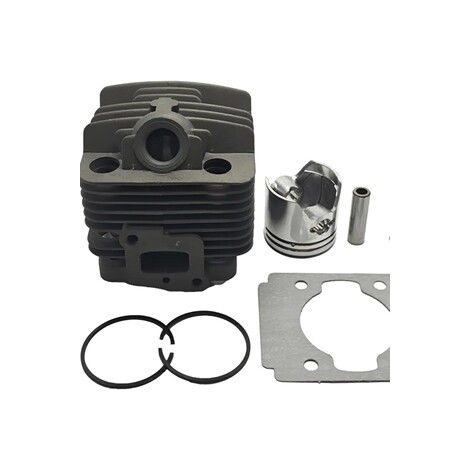 Cylindre complet compatible avec débroussailleuse Mitsubishi 1E34F, TL26, CG260, diamètre 34mm