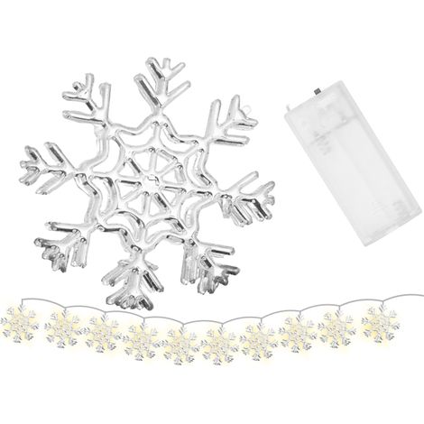 Christmas tree lights Garland LED Snowflakes (1/5)