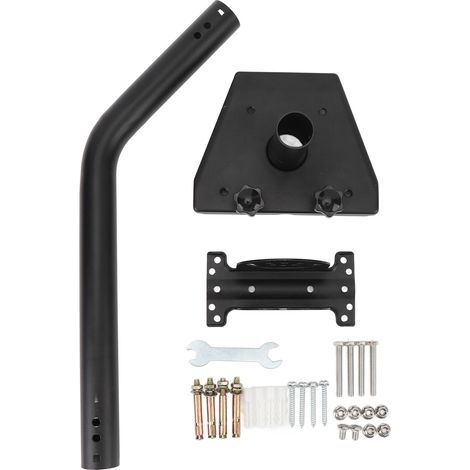 Kit de montage réglable pour adaptateur de tuyau de récepteur Satellite Gen 3, supports muraux en acier inoxydable pour toit. (1/5)