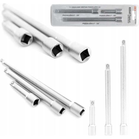 Verlängerungen 3 Stück 3/8" KD10234 (1/5)