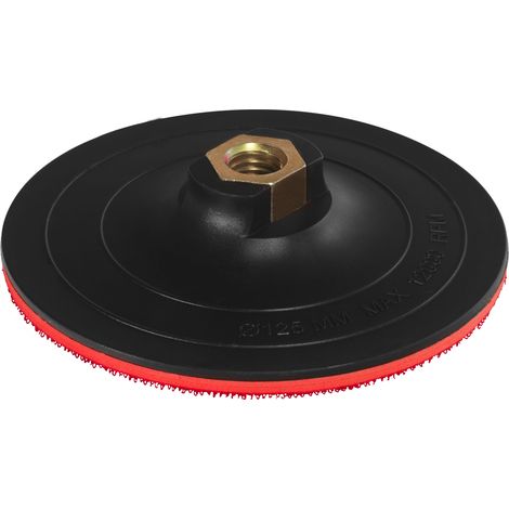 Disque abrasif velcro M14 125mm pour meuleuse d'angle Vorstahl (1/5)