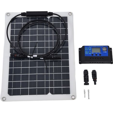 15W 40A Hocheffizientes Solarpanel-Batterieladegerät-Set, Stabilität bei schwachem Licht, für Autos (1/5)