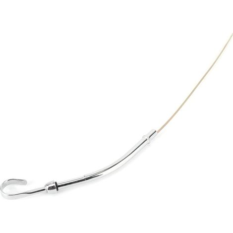 Tubo de varilla medidora de aceite del lado del conductor de repuesto, apto para motores SBC 283, 327, 350 y 400 de 1955 a 1979 -Crezuo