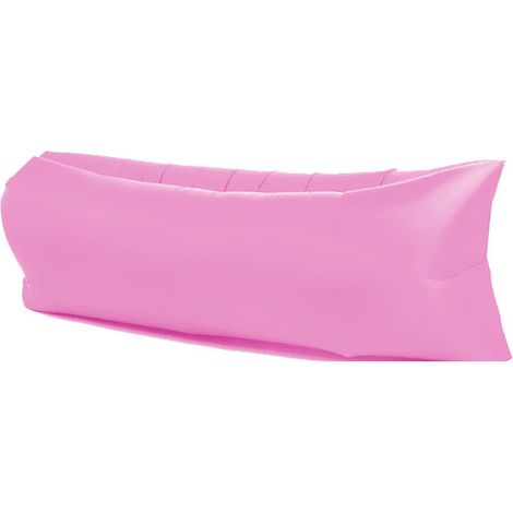 Polyester rose premium 190T (20070cm) Canapé gonflable d'extérieur, matelas pneumatique, fauteuil inclinable une place, coussin de canapé portable pour le camping et la sieste (1/5)