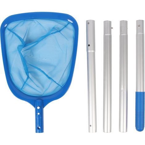 Rete per skimmer da piscina, telaio rinforzato, ampia apertura, pulizia della piscina con aste lunghe per laghetto spa