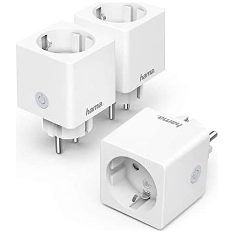 Prise Wifi Hama Petite Carrée 3,680 W 16A Lot de 3 (1/5)