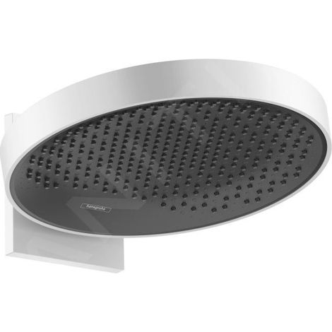 Hansgrohe Rainfinity - Douche de tête 360 avec raccord mural, 1jet, blanc mat 26230700 (1/5)