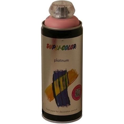 Bombe aérosol peinture - MOTIP - Rose satiné - 400ml - Séchage rapide - Acrylique