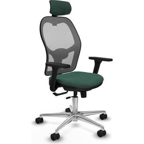 Chaise piqueras y crespo Jorquera noir accoudoirs 3D (1/2)