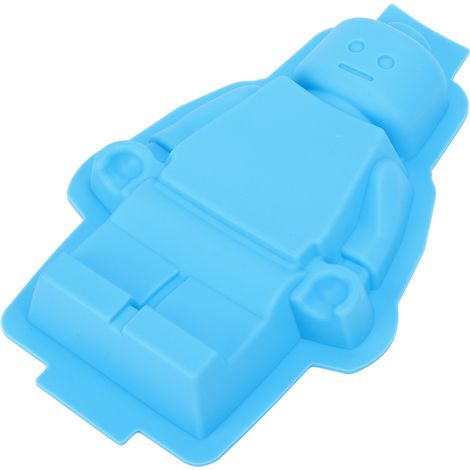 Roboterförmige Silikonform für Eiswürfel, Schokoladenfondant und Kuchen – DIY-Werkzeug (1/5)