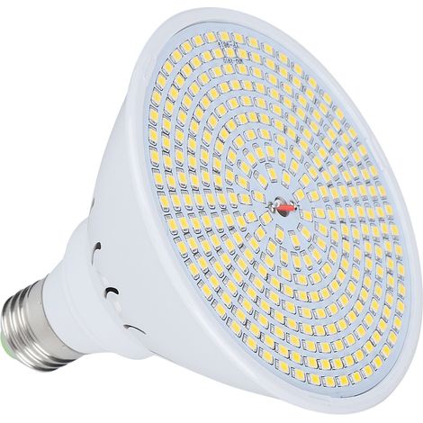 Lampe horticole LED E27 10W 290LED à lumière chaude, idéale pour la croissance des plantes, les semis et la culture hydroponique. Convient également pour les jardins, les serres et les fleurs. (1/5)