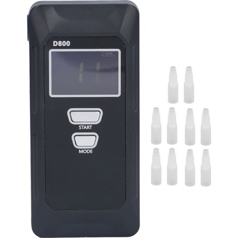 Alcootest Portable Haute Précision avec Alarme Sonore et Écran LCD pour Usage Professionnel (1/5)