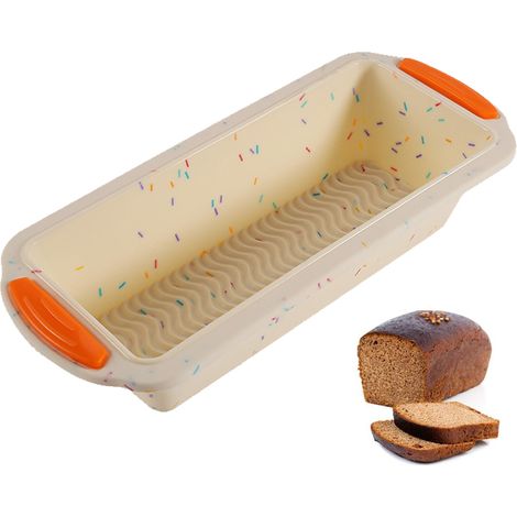 Molde Para Pan De Carne Y Pan - Molde De Silicona Antiadherente Para Hornear Pan De Plátano Pan De Carne Pastel De Libra - 450 °F Resistente Al Horno - 1 Unidad (1/5)