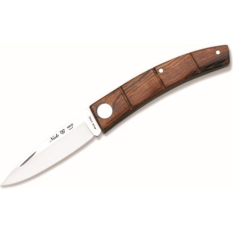 Navaja Wasp 441 Miguel Nieto de 17,5 cms, con hoja de acero de 7 cms y mango de Madera natural de cocobolo