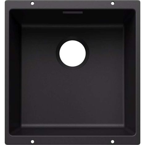 Blanco Subline 400 - Silgranitspüle, 46x43 cm, schwarz 527786 (1/3)
