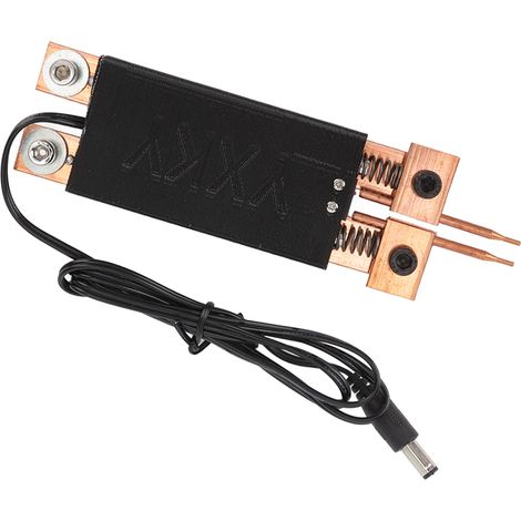 Stylo de soudage par points pour batterie 18650, mini soudeuse par points automatique, stylo de soudage par points portatif intégré, noir