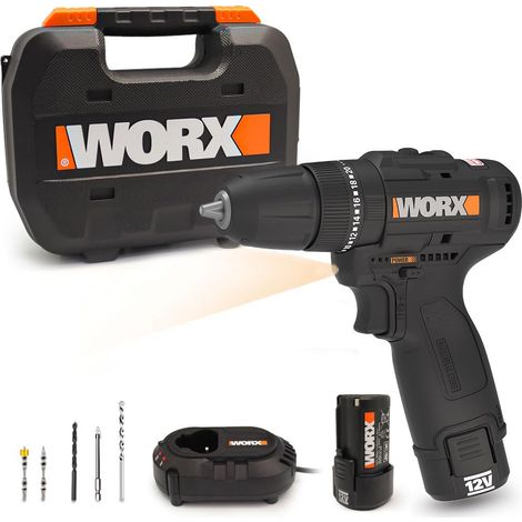 Perceuse à percussion Brushless 12V WX121 (1/5)