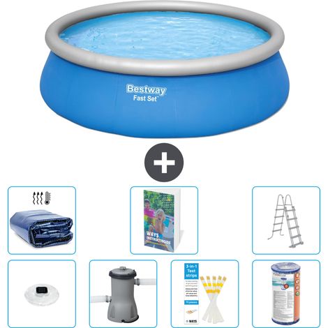 Bestway Bestway Fast Set Ronde - 457x122 cm - 8-pièces S449 (1/5)