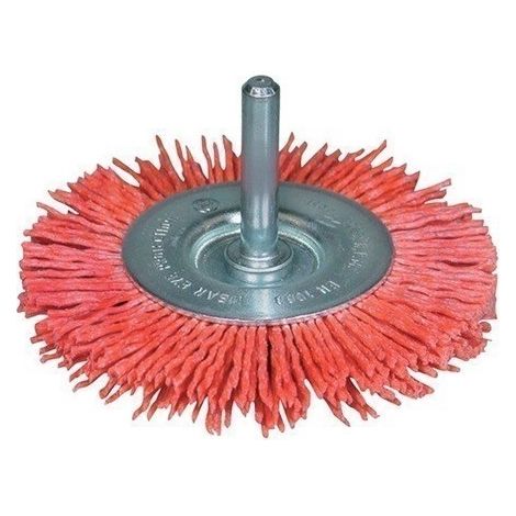Cepillo Circular Diam. 100 Mm Nylon Granulacion 80 10 Mm 450