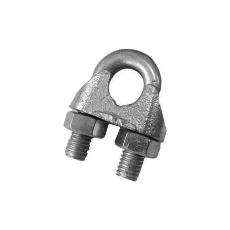 edm Serre-Câble 6 mm Argenté pour Câblage Sécurisé