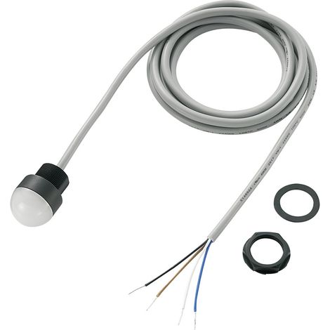 TRU COMPONENTS TC-R9-125LA6-11-BMRGY1 LED-Signalleuchte mehrfarbig Grün, Rot, Amber 12 V/DC, 24 V/