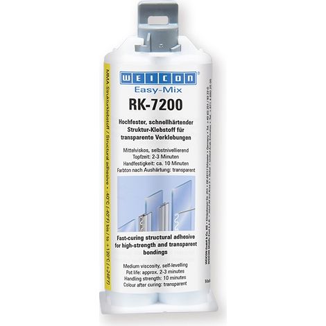 WEICON 10034573 (10564050) RK-7200 50 g Easy-Mix-System, Transp (1/2)