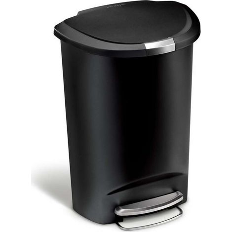 Simplehuman - Pattumiera 50 l, nera CW1355 (1/4)