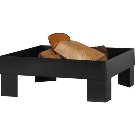 Feuerkorb Feuerschale Pan 6 Garten Feuerstelle 60 70 80 cm Schwarz Feuer E00129-60cm