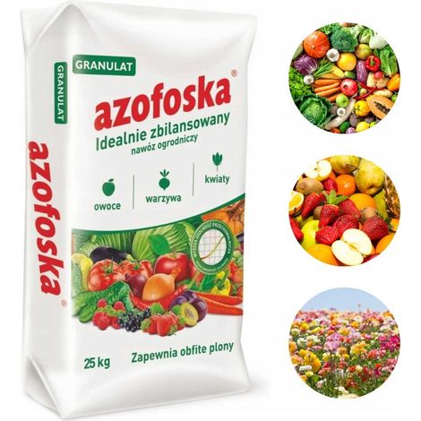 Engrais universel pour jardin en granulés Azofoska 25 kg (1/2)