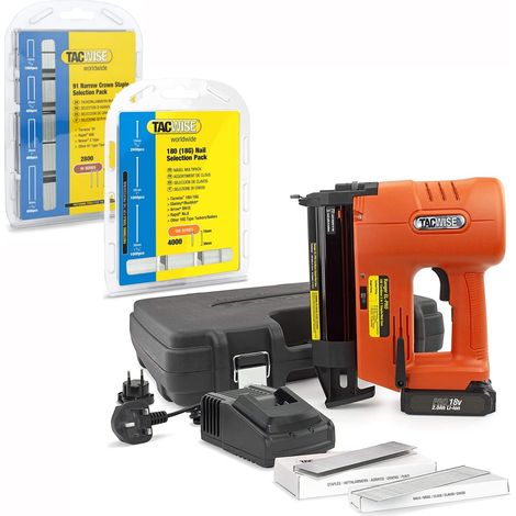 Tacwise Ranger 2 150 EL-PRO 18v Cordless Staple Nail Gun + 8,800 Staples / Nails (1/5)