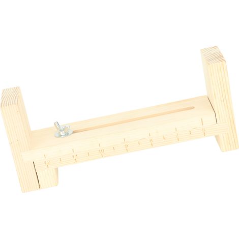 Gabarit en bois pour bracelets, pinces métalliques, outil manuel réglable pour la fabrication de cordes, le tressage et le tricotage (1/5)