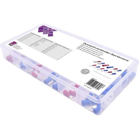 TRU COMPONENTS QUETSCHVERBINDER-SORTIMENT ISO. 120 TLG (1/2)