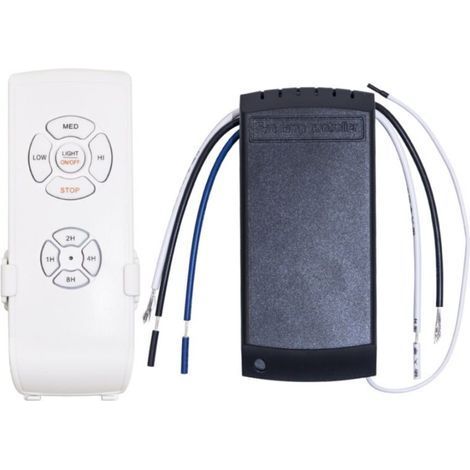 ALLIANDIS Lampe de ventilateur de plafond sans fil intelligent récepteur télécommande ventilateur de plafond télécommande sans batterie (1/5)