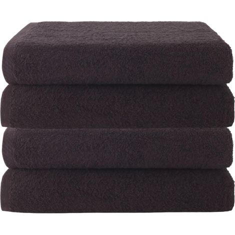 Lot de 4 Serviette de Bain Grande Taille 100% Coton Drap de Douche 70 x 140cm 400g Douces, Absorbantes et Résistantes Ensemble Idéal pour Une Salle de Bain Moderne (1/5)