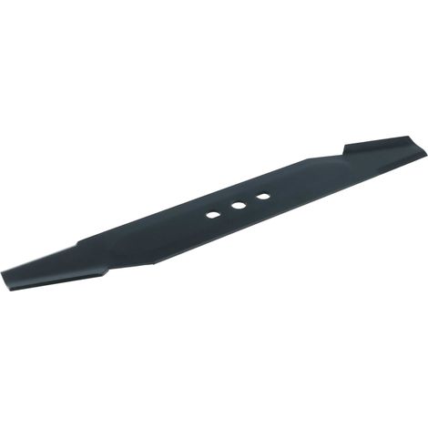 vhbw Cuchilla repuesto compatible con DeltaFox DG-CLM 1833 cortacésped - Recambio, negro, acero revestido