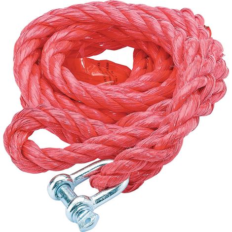 Draper 4000kg Capacity Heavy-Duty Tow Rope with Flag (Model 65297) (1/5)