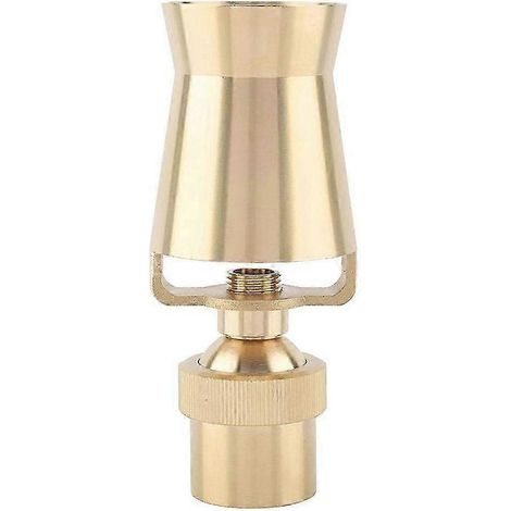 Buse de fontaine cascade en laiton durable et réglable pour tour de glace (1 pouce DN25) (1/5)
