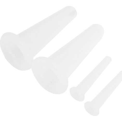 4 Pièces Ventouses Silicone Massage Visage Corps, 2 Grandes et 2 Petites, Thérapie par Ventouse Soins Santé (1/5)