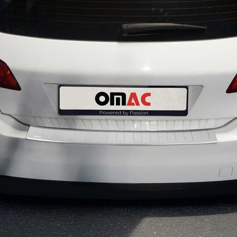 Protection Seuil de Pare-Chocs Arrière pour Peugeot 308 2014 à 2021, Couverture de Seuil de Coffre, Bande Seuil de Chargement, Style élégant, en Acier INOX Chromé Brossé (1/5)