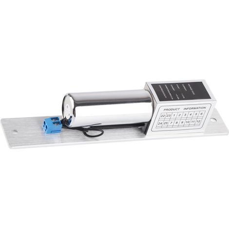 Serrure électromagnétique à mortaiser EL-2LC DC 12 V, verrouillage automatique, contrôle d'accès par induction (1/5)