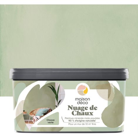 Pintura de efectos, Lime Cloud MAISON DECO, verde claro, mate, 2 l MAISON DECO