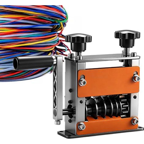 Machine à Dénuder les Fils 1-17 Mm 6 Trous Double Mode Portable Dénudeur Outil De Dénudage De Fils En Cuivre Et Aluminium Pour Adultes Professionnels Enthousiastes Débutants (1/5)